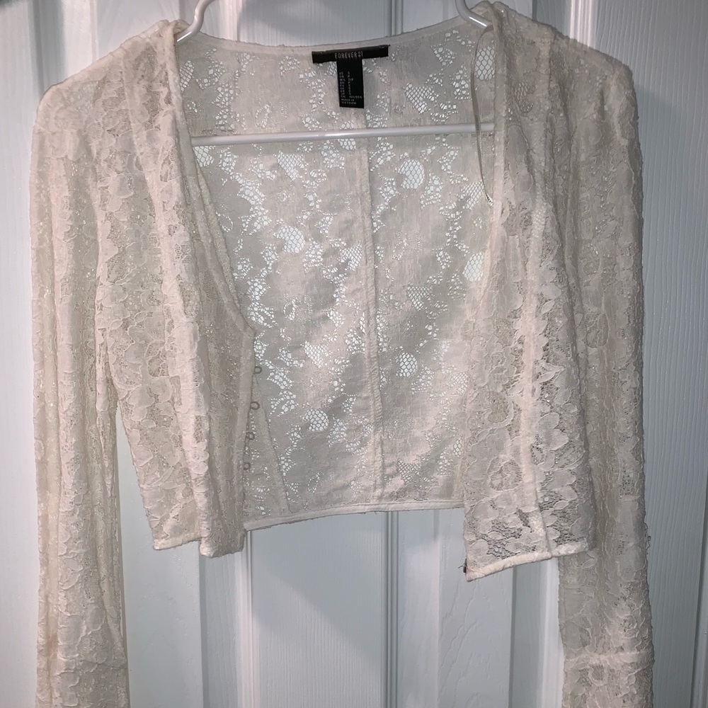 Never worn lace jacket